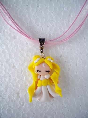 Collana ciondolo fimo fatto - collana,