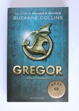 Libro GREGOR " La prima profezia " Suzanne Collins di Hunger Games Come nuovo