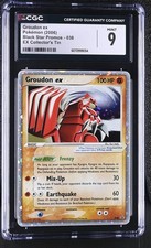 CGC 9 MINT Groudon ex 2006