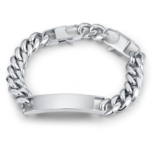 Bracciale brand uomo - uomo, in