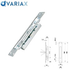 PALETTO A LEVA ACCIAIO ZINCATO 24x160 mm AZIONE SINGOLA - IBFM 420