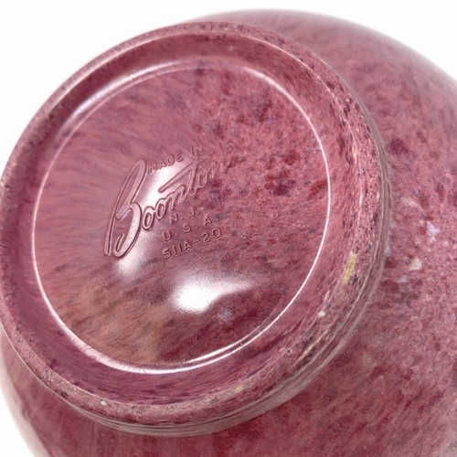 Vintage boonton bowl raspberry - vintage,