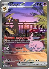 Espeon Deck Carta Pokemon Non