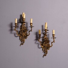 Coppia  di appliques  a 4 luci