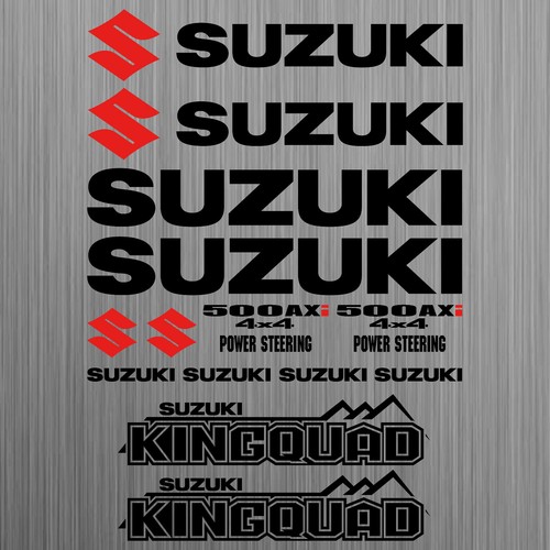 Adesivo suzuki kingquad - adesivo,