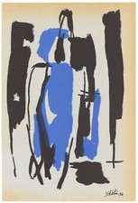 Vivaldo Poli Originale Litografia 1956