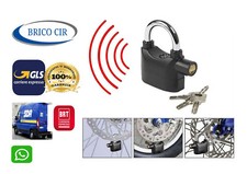 LUCCHETTO ANTIFURTO CON ALLARME SONORO PER MOTO SCOOTER BLOCCADISCO IMPERMEABILE
