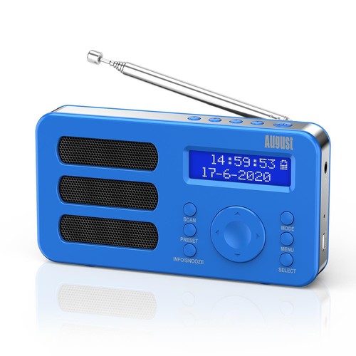 Sveglia radio portatile dab - sveglia,