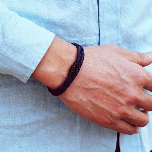 Bracciale uomo corda - uomo,