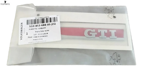 Scritta gti sinistra golf - sinistra, 7