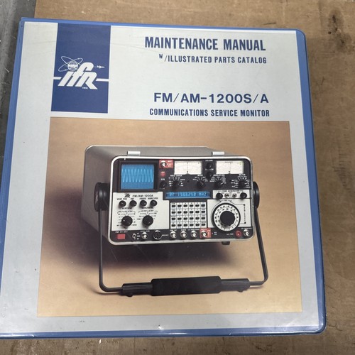 Ifr 1200s manuale - fm/am,