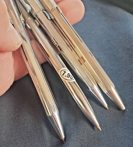 Set vintage colori penna a - vintage, 4