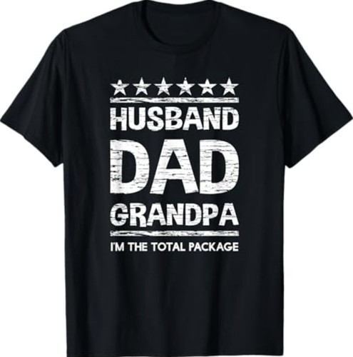Maglietta marito papà nonno - marito,