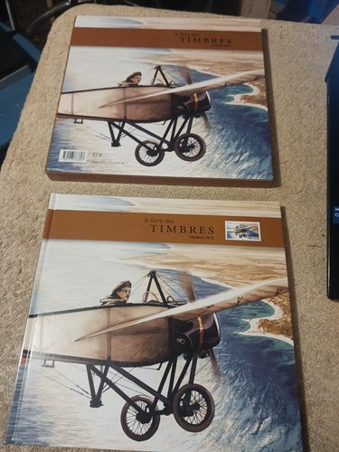 Livre des timbres france - le,