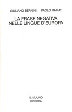 Bernini-Ramat La frase negativa nelle lingue d'Europa