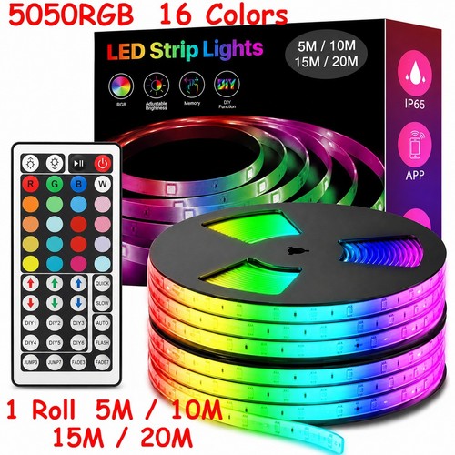 Striscia led 20m luci rgb - striscia,