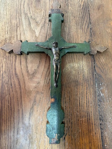 Antique wooden painted - antique,