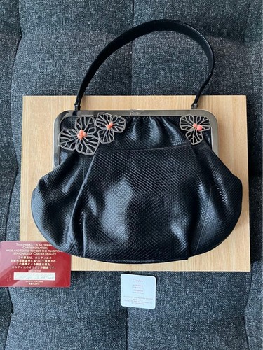 Cartier vintage leather bag - cartier,
