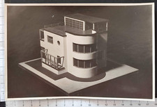 FOTO PLASTICO DI VILLA  - G CALZETTI ARCHITETTURA FUNZIONALE ART DECO' FUTURISMO