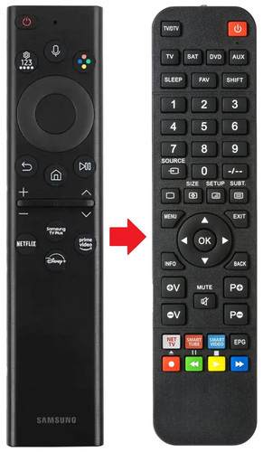 Telecomando adatto per samsung - adatto,