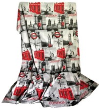 Telo Arredo Copritutto Copridivano Copriletto Londra 100% Robusto Cotone