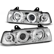 Fari Angel Eyes led cromato