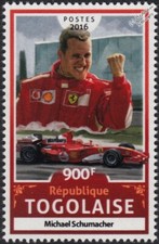 Timbro auto MICHAEL SCHUMACHER