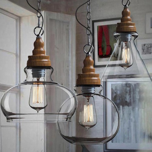 Lampada sospensione vetro - lampada,