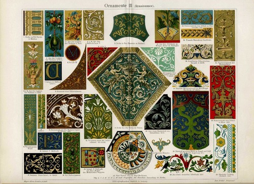 Antique chromolithograph - antique,