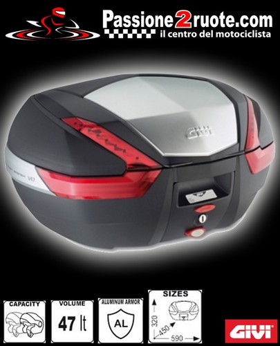 Bauletto givi v47 - givi, staffa