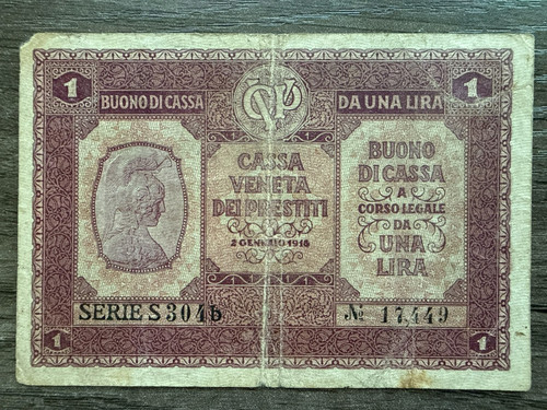 Italia 1918 cassa - 1918, dei