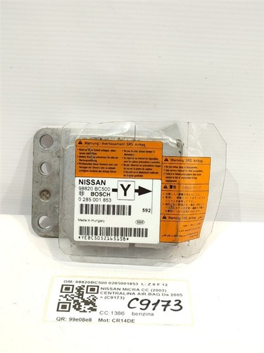 Centralina airbag per nissan - airbag,