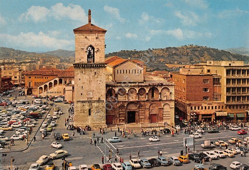 Cartolina benevento piazza - cartolina,