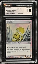 GOLD MYR Mirrodin Foil CGC 10