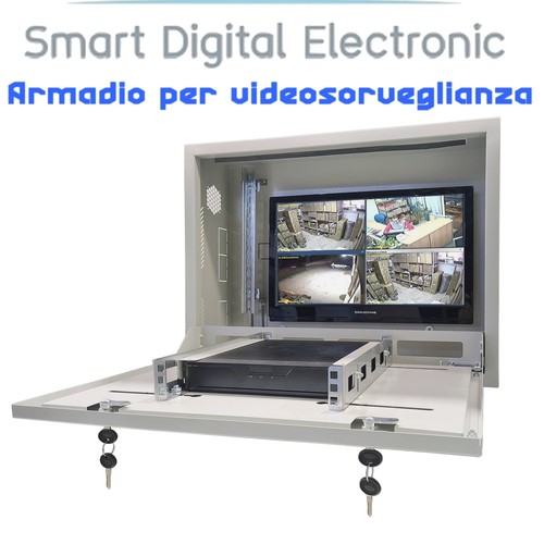 Armadio rack videosorveglianza - armadio,