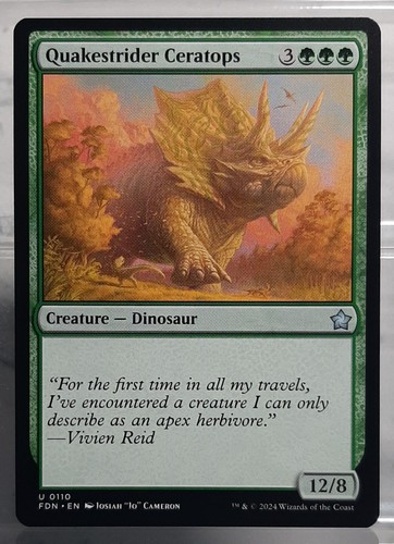 Quakestrider ceratops - ceratops,