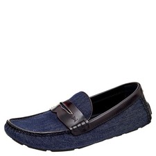 Mocassini Louis Vuitton blu