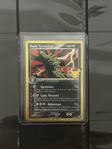 Pokémon dark tyranitar 109 - dark, 19/109