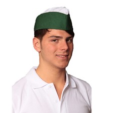 Cappello bustina bicolore