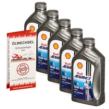 Olio motore 10w40 Ducati Diavel 1200 Diesel 2018 SHELL Ultra