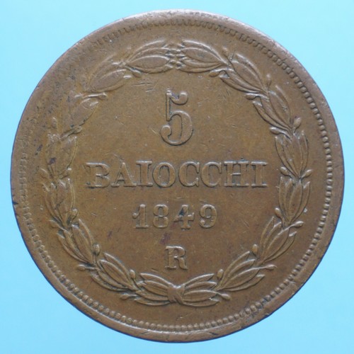 Pio baiocchi 1849 roma - pio,