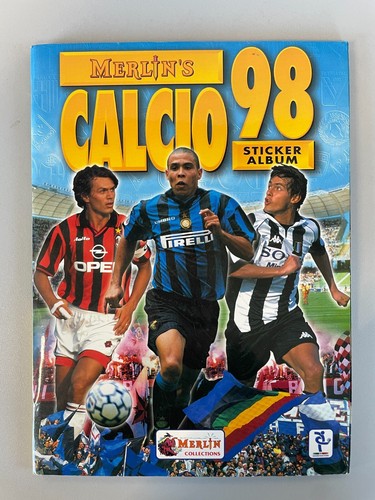 Album merlin calcio 1998 - album,