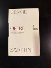 Cesare Zavattini Opere-Lettere