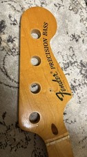 1973 fender manico basso di