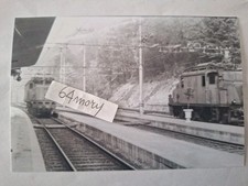 Fotografia Stazione di Limone Locomotore Trifase FS E 432.025 