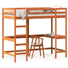 vidaXL Letto Soppalco con