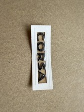 Logo Scritta Posteriore Opel