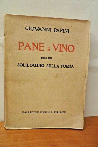 Giovanni papini pane vino - e,