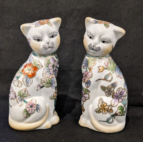 Coppia statuine gatto