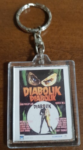 Portachiavi diabolik locandina - portachiavi,